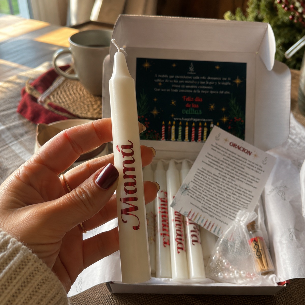 Personalized Día de las Velitas Set