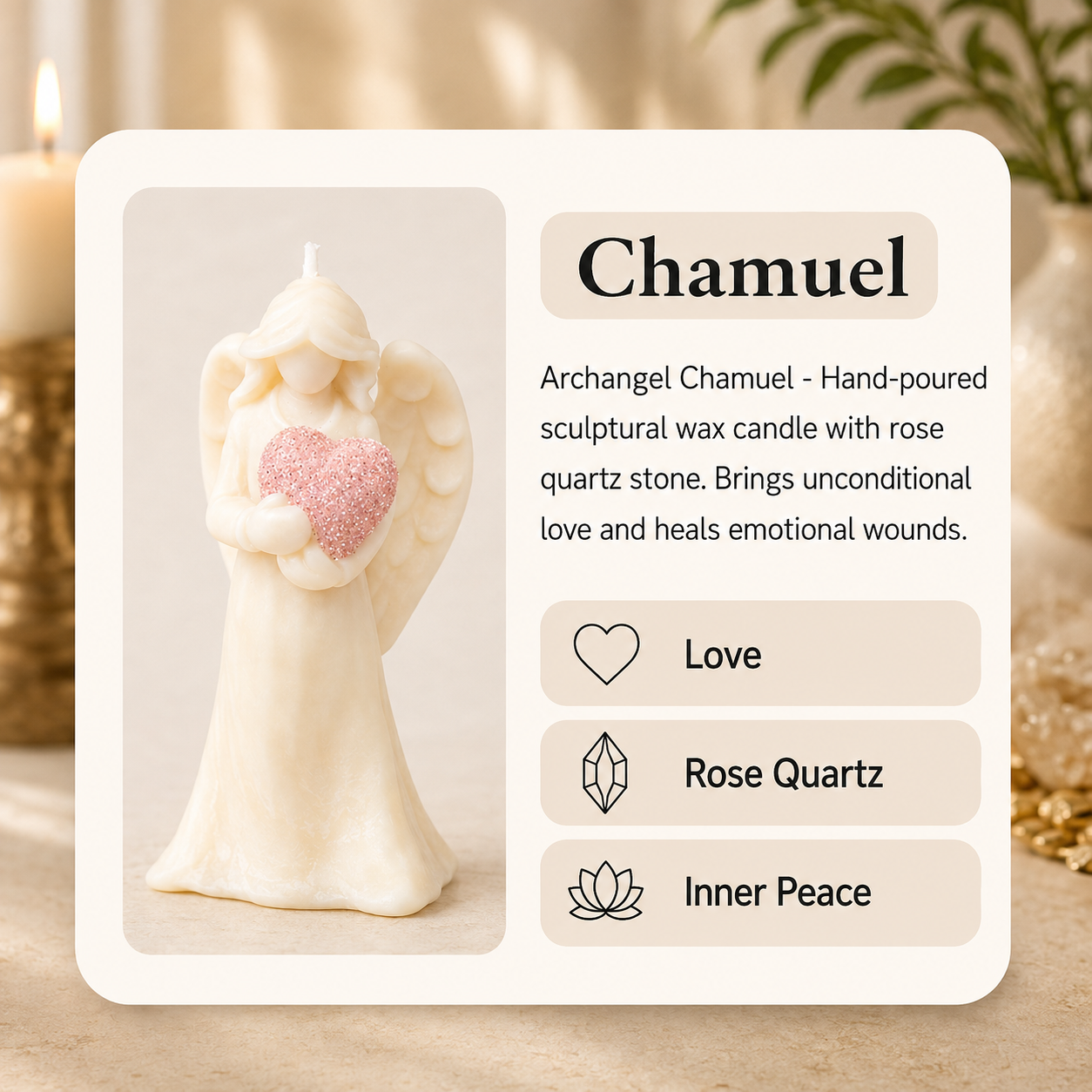 Archangel Chamuel Candle