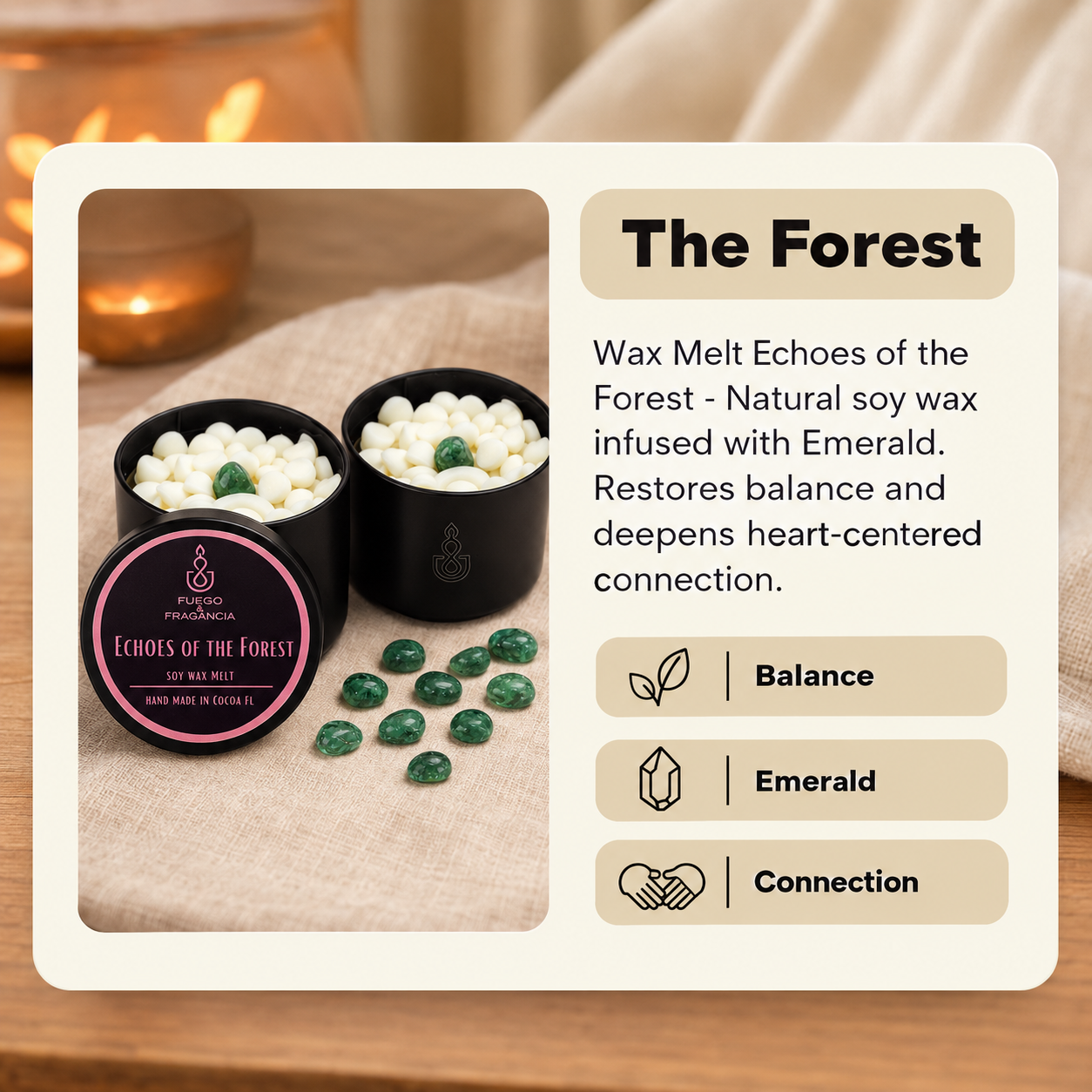 Wax Melt Echoes of the Forest
