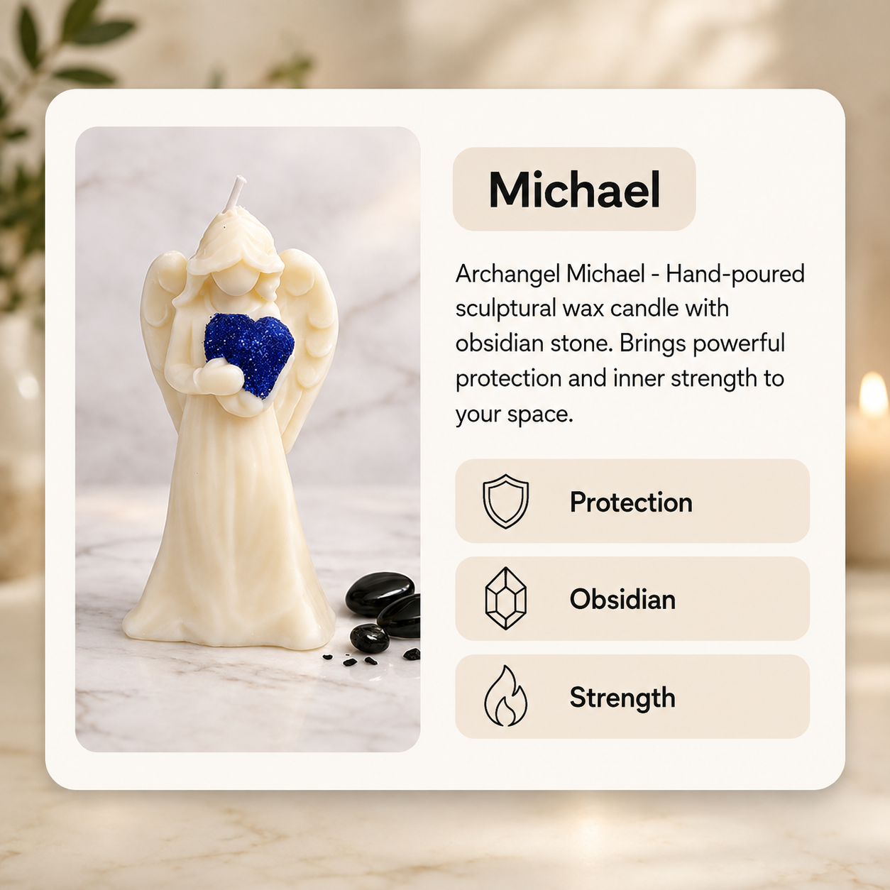Archangel Michael Candle