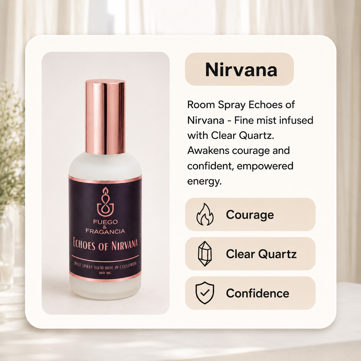 Room Spray Echoes of Nirvana