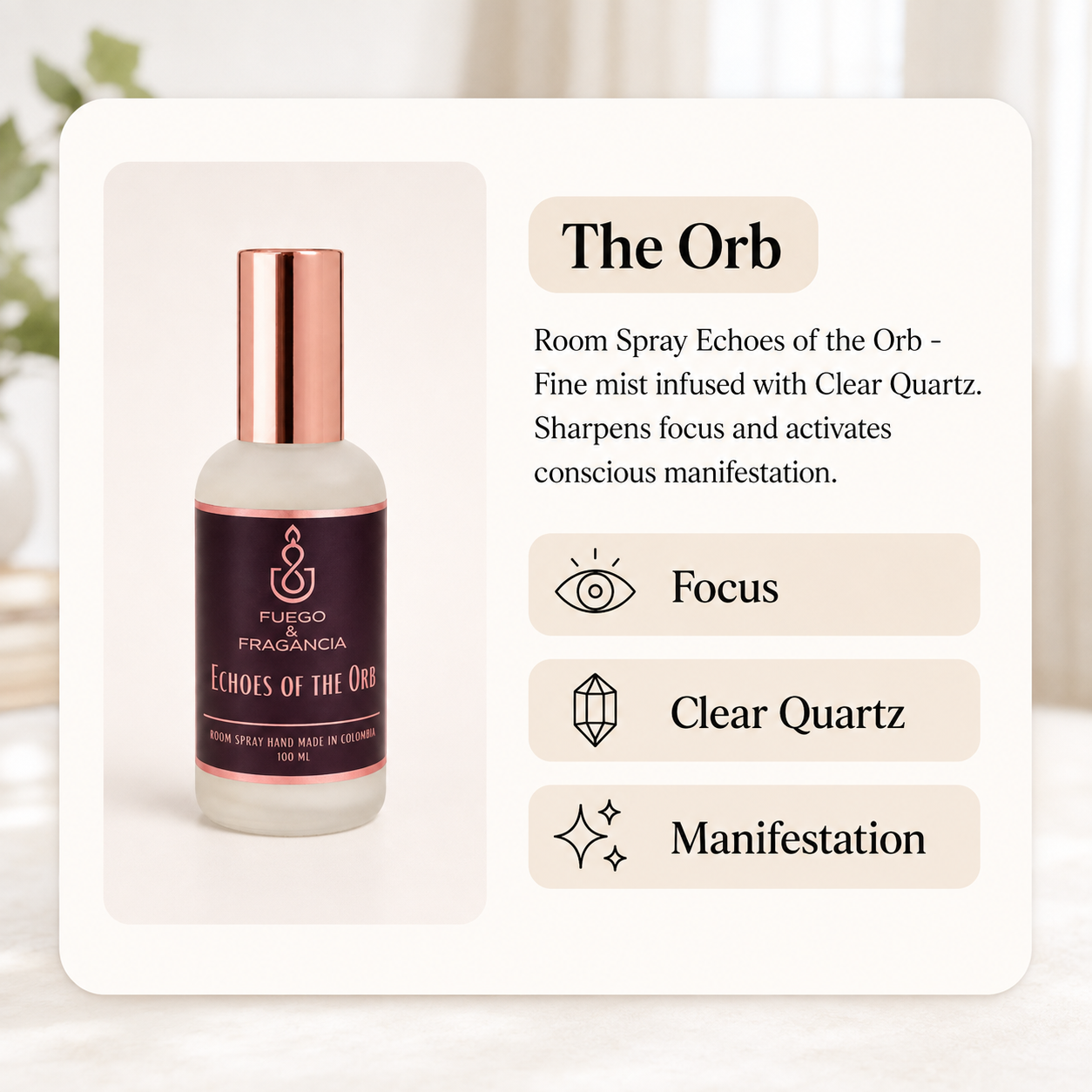 Room Spray Echoes of the Orb