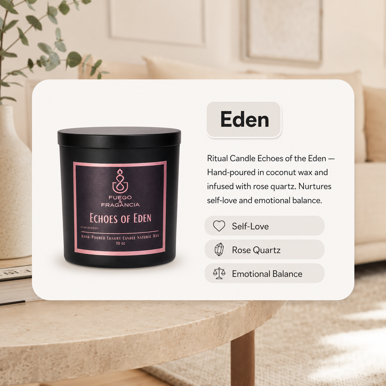 Candle Echoes of the Eden