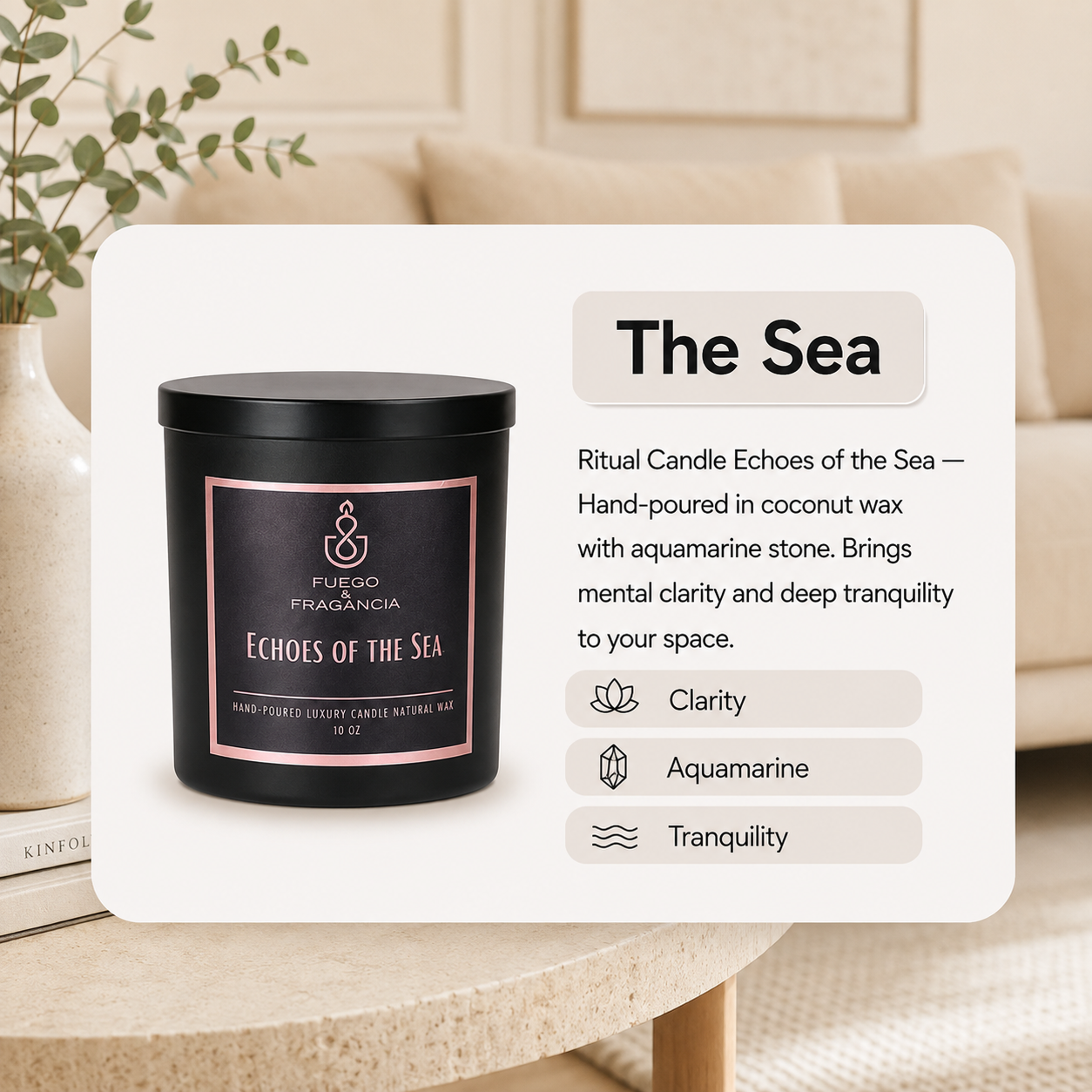 Candle Echoes of the Sea