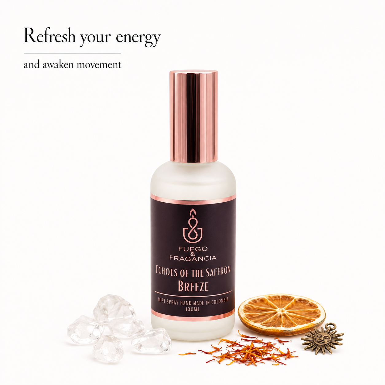 Room Spray Echoes of the Saffron Breeze